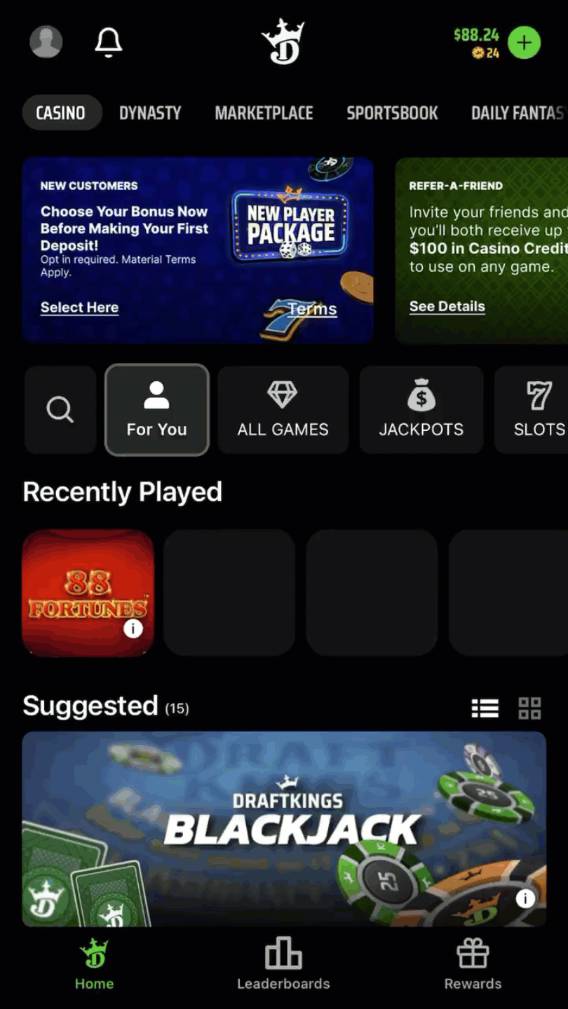  a visual step by steps on how to hard reset the DraftKings app via iOS device
