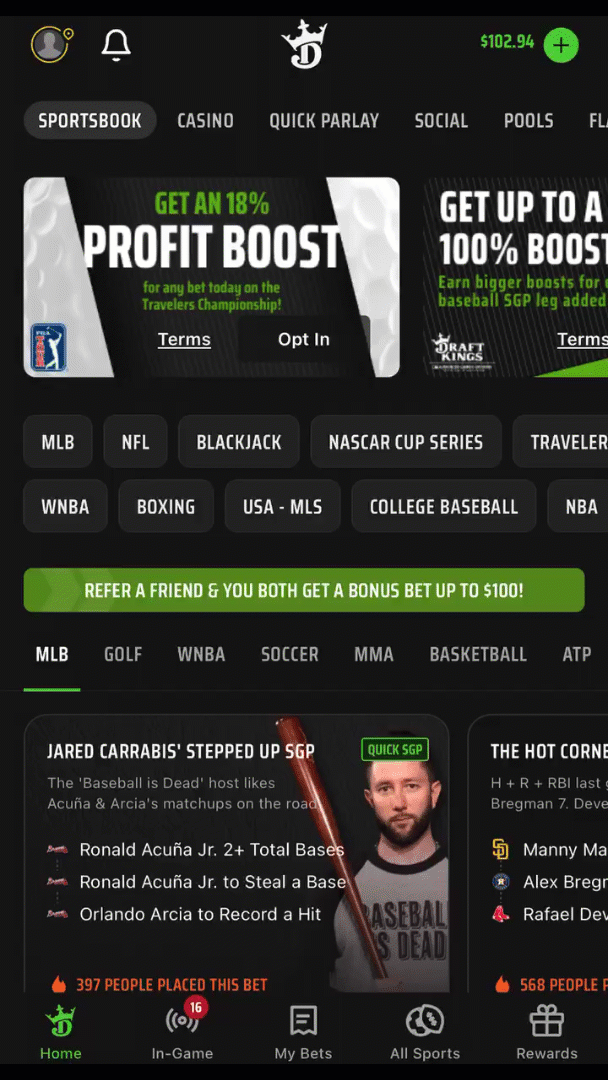 How to set cool off for DraftKings Sportsbook App