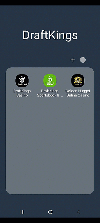 A visual walkthrough on how to enable precise location for the DraftKings app via an Andriod device